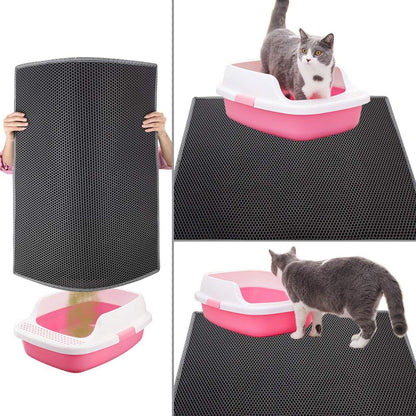 Double Layer Cat Litter Mat