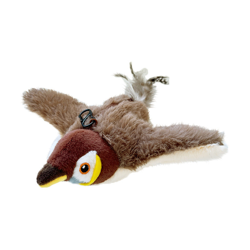Interactive Flapping Bird Cat Toy